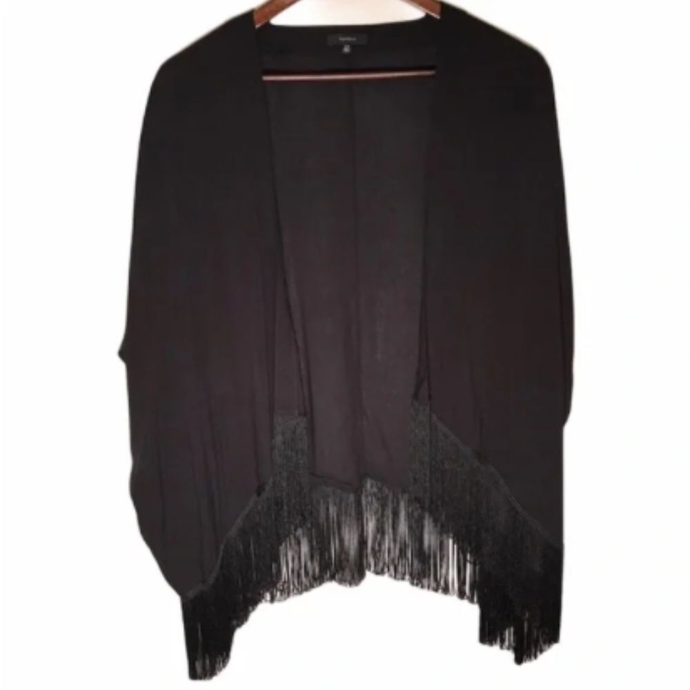 Talula Boho Fringe Open Cardigan Kimono
